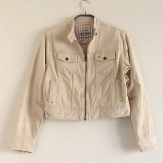 アバクロンビーアンドフィッチ(Abercrombie&Fitch)の◆6 レア 当時物 デッドストック アバクロ シングル ライダースジャケット(Gジャン/デニムジャケット)