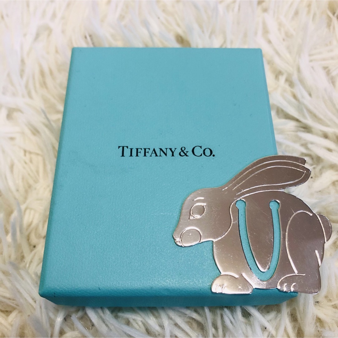 TIFFANY【希少】【美品】TIFFANY & Co.ティファニー ブックマーカー ラビット