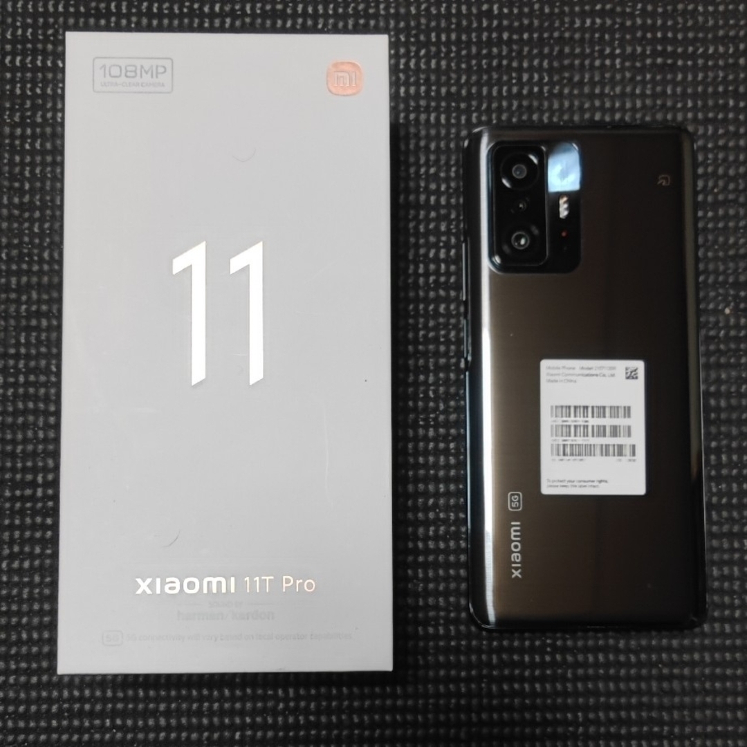 xiaomi 11T Pro 128GB メテオライトグレー スマホ/家電/カメラのスマートフォン/携帯電話(スマートフォン本体)の商品写真