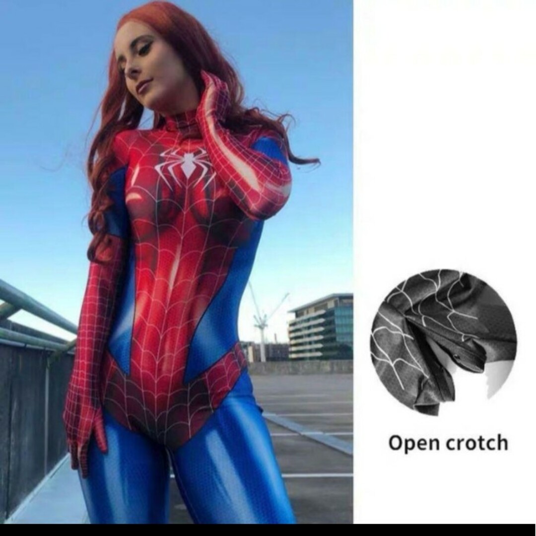 スパイダーマン SEXY 全身タイツ つなぎ服の通販 by 断捨離 スパイダーマン SEXY 全身タイツ つなぎ服の通販 by 断捨離