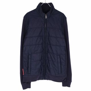 プラダ(PRADA)のプラダ スポーツ PRADA SPORT ジャケット ブルゾン スタンドカラー ジップアップ 無地 アウター メンズ L ネイビー(その他)