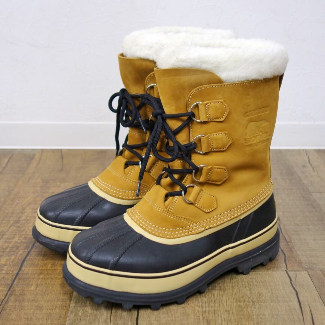 SOREL ブーツ メンズ 27cm 美品(美品 ソレル SOREL CARIBOU SOREL ブーツ メンズ 27cm 美品(美品 ソレル SOREL CARIBOU
