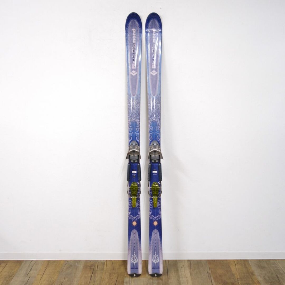 Black Diamond(ブラックダイヤモンド)のブラックダイヤモンド Black Diamond MISTIC 176cm センター79mm ビンディング O3 オースリー テレマークスキー アウトドア スポーツ/アウトドアのスキー(板)の商品写真