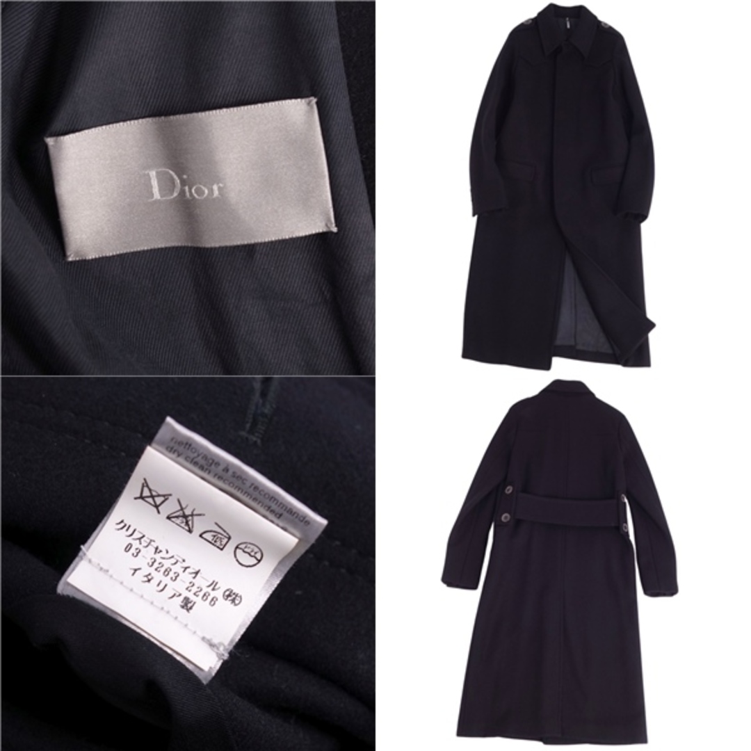 DIOR HOMME - 美品 ディオールオム DIOR HOMME コート ロング DIOR HOMME - 美品 ディオールオム DIOR HOMME コート ロング
