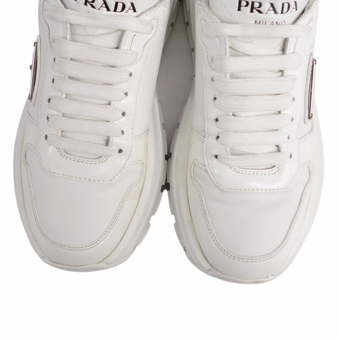 PRADA - 美品 プラダ PRADA スニーカー ローカット レースアップ PRADA - 美品 プラダ PRADA スニーカー ローカット レースアップ
