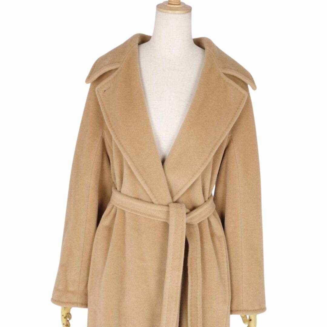 Max Mara - 美品 マックスマーラ Max Mara コート 白タグ ベルト Max Mara - 美品 マックスマーラ Max Mara コート 白タグ ベルト