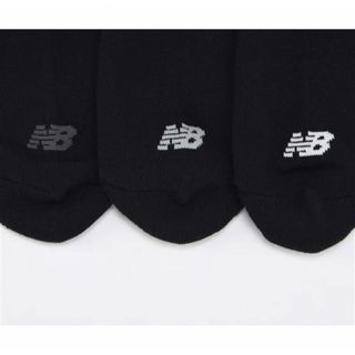 ニューバランス(New Balance)のニューバランス new balance スニーカーレングス3Pソックス 黒(ソックス)