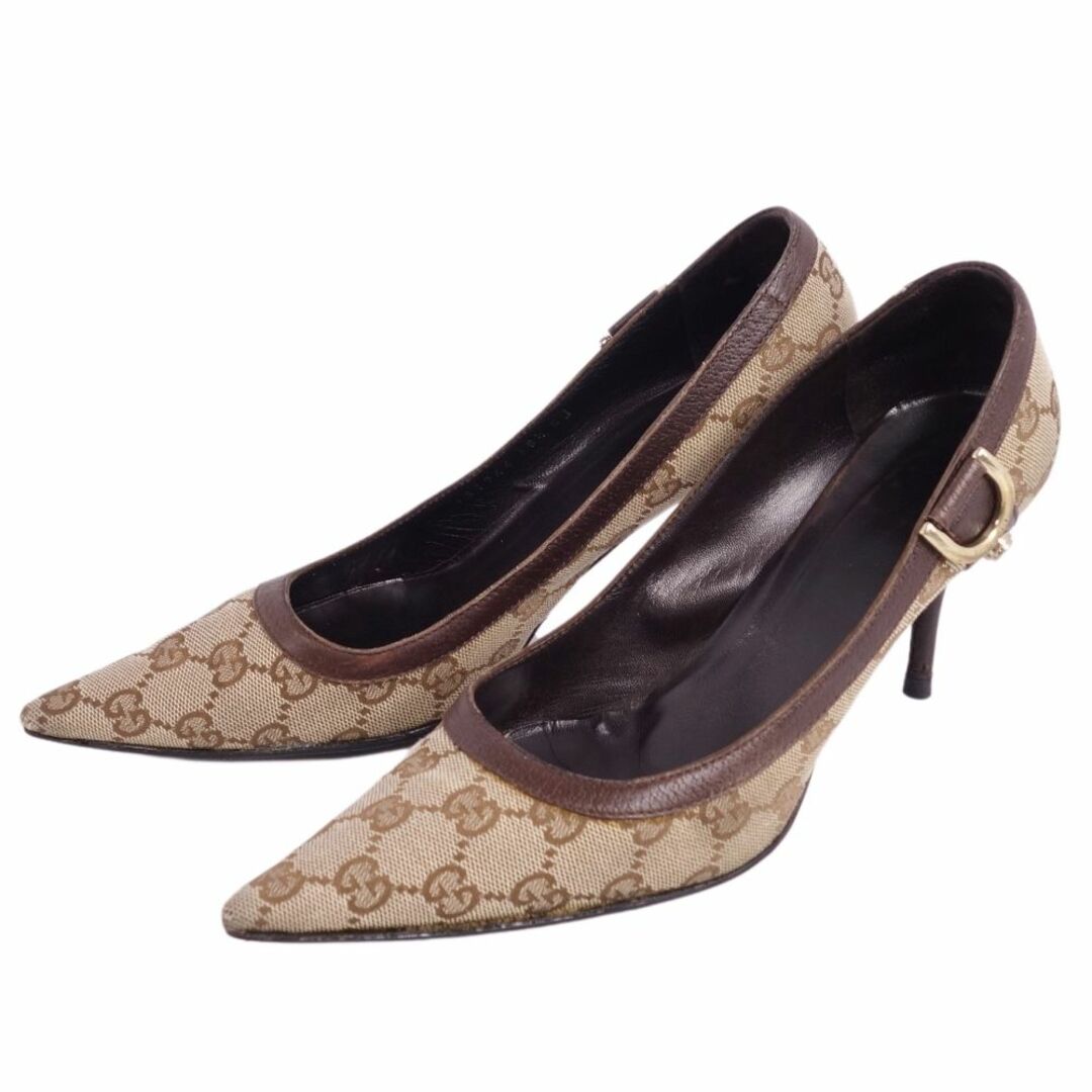2024正規激安】 GUCCI パンプス ヒール GGキャンパス 靴 2024正規激安】 GUCCI パンプス ヒール GGキャンパス 靴