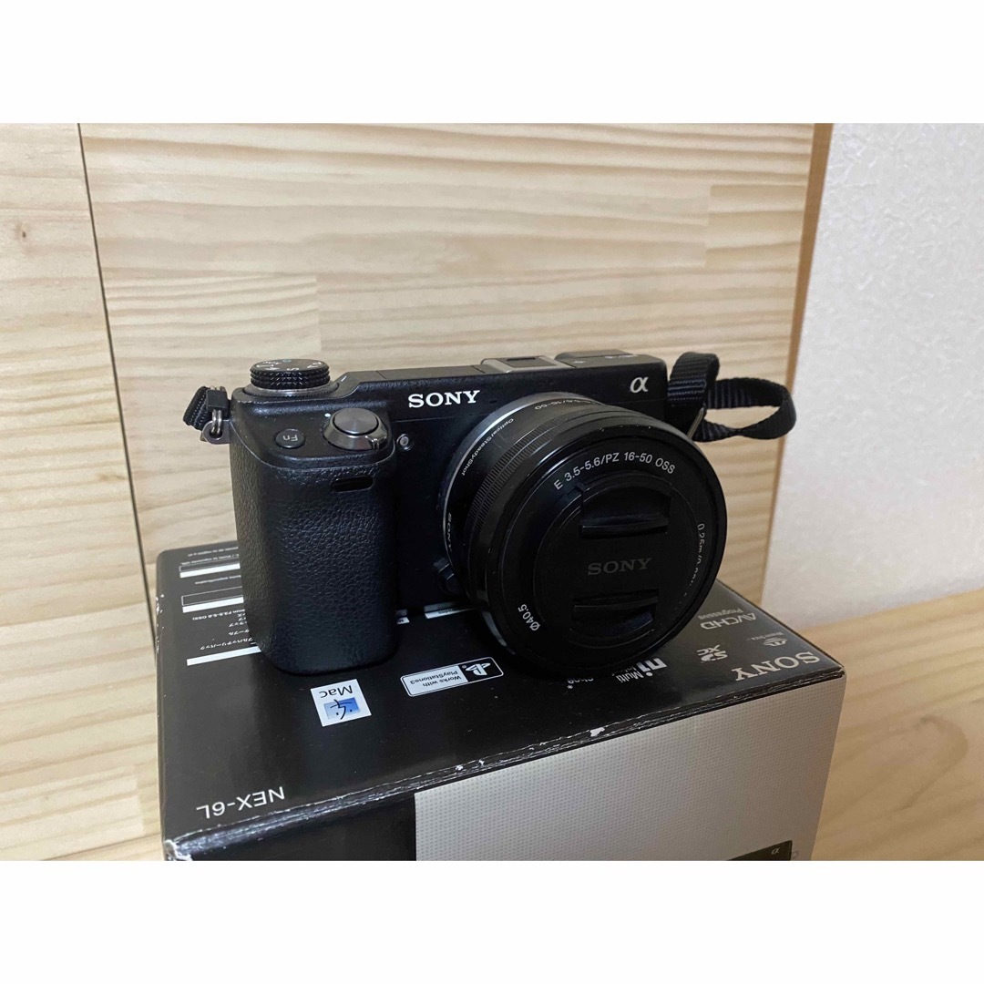 カメラSONY ソニー　NEX6ーL ミラーレス