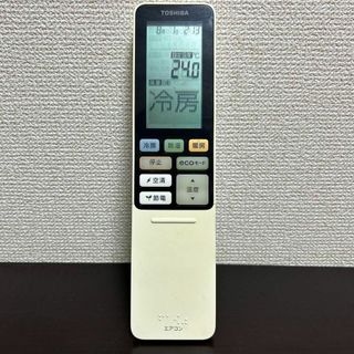 トウシバ(東芝)のTOSHIBA エアコン リモコン WH-RA01BJ 東芝(その他)