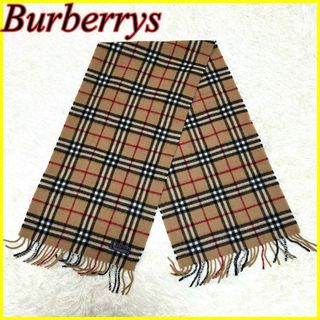 バーバリー(BURBERRY)の【美品】Burberrys バーバリー マフラー ストール ノバチェック ウール(マフラー/ショール)