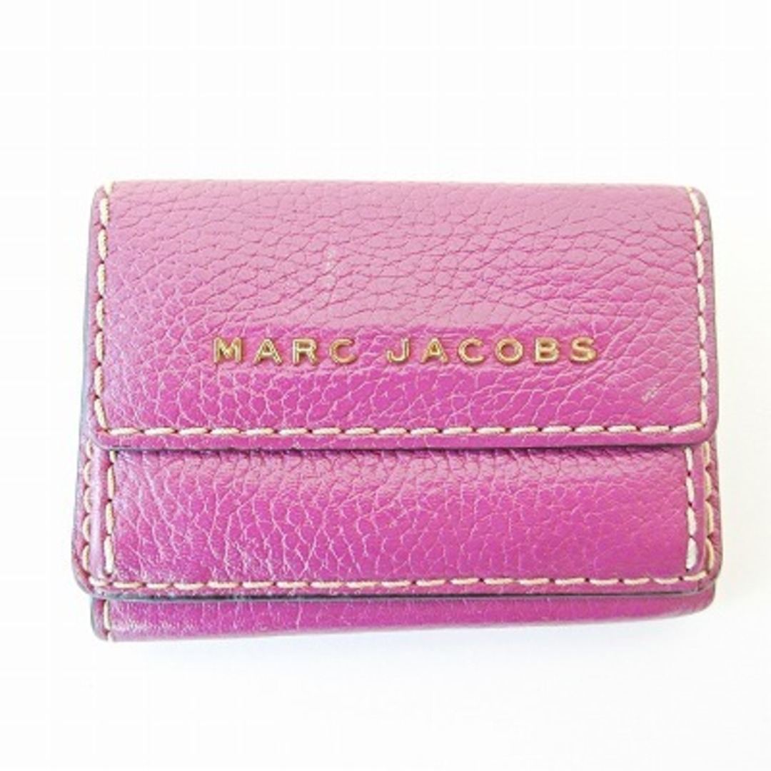 MARC JACOBS(マークジェイコブス)のマークジェイコブス ザ グラインド コンパクト ミニ ウォレット 3つ折り財布 レディースのファッション小物(財布)の商品写真