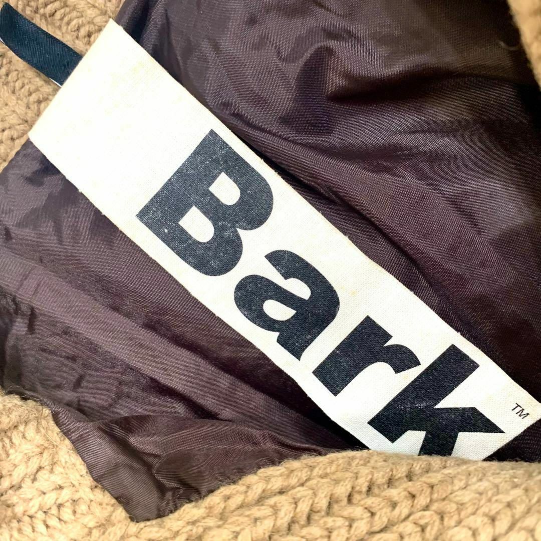BARK(バーク)のBARK バーク ダッフルコート 編み込みウールジャケット アウター XS 茶色 メンズのジャケット/アウター(ダッフルコート)の商品写真