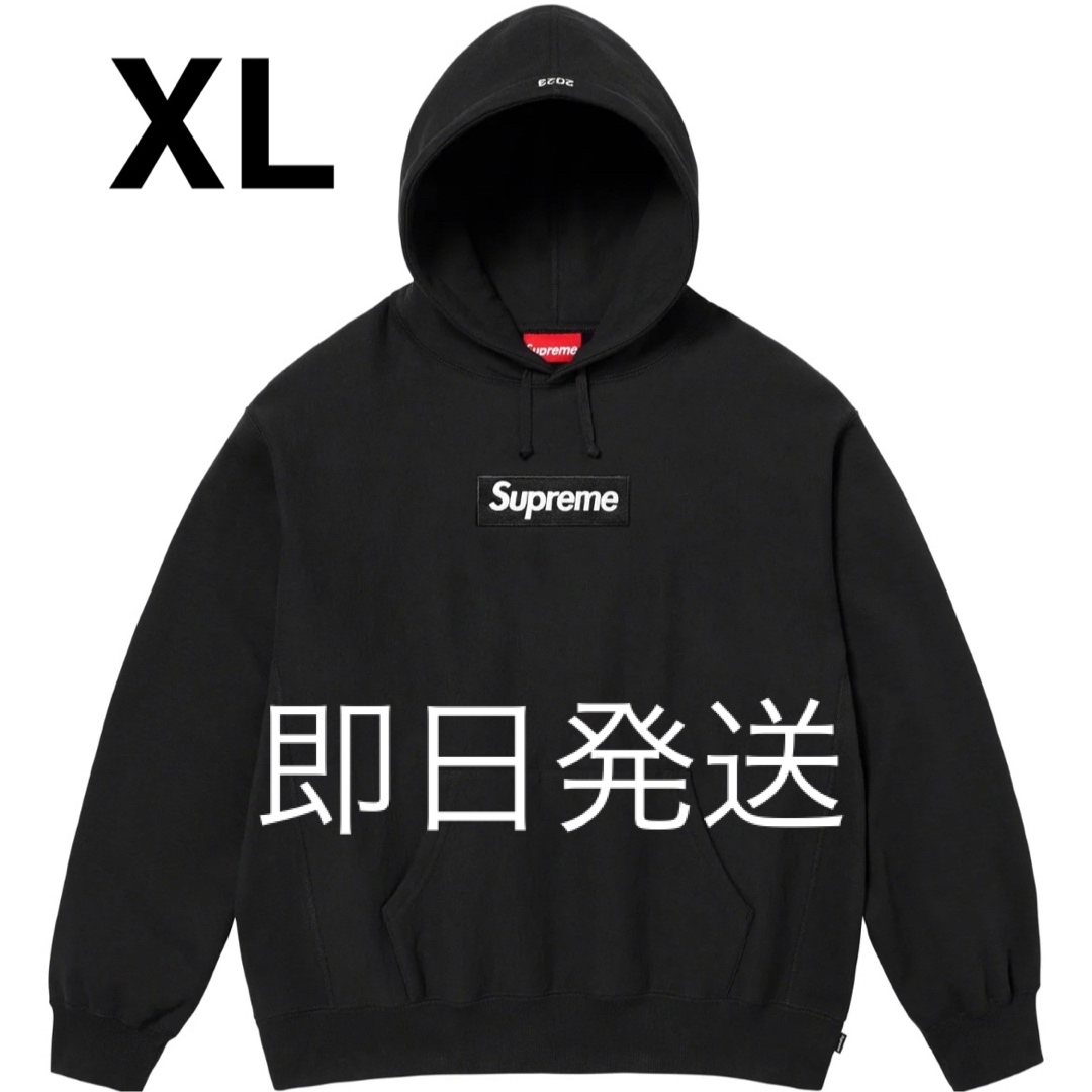 新品  Supreme Box Logo Hooded SweatshirtBlackサイズ