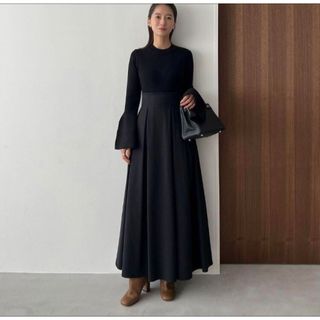 クラネ(CLANE)のHIGH WAIST VOLUME MAXI SKART(ロングスカート)