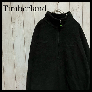 ティンバーランド(Timberland)のZ1009ティンバーランド ハーフジップフリースジャケットワンポイント刺繍ロゴ(その他)