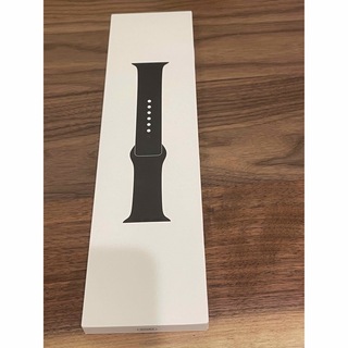 アップルウォッチ(Apple Watch)のApple Watch 正規品 バンド ブラック40MM(ラバーベルト)