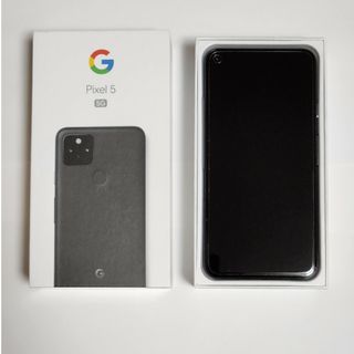 Google Pixel - Google Pixel 5 ジャストブラック 128 GB SIMフリーの