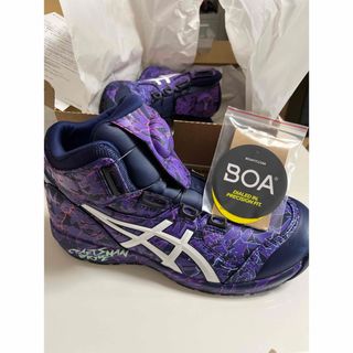 アシックス(asics)の新品 アシックス 安全靴 ウィンジョブ CP304 BOA MAGMA 26.5(その他)