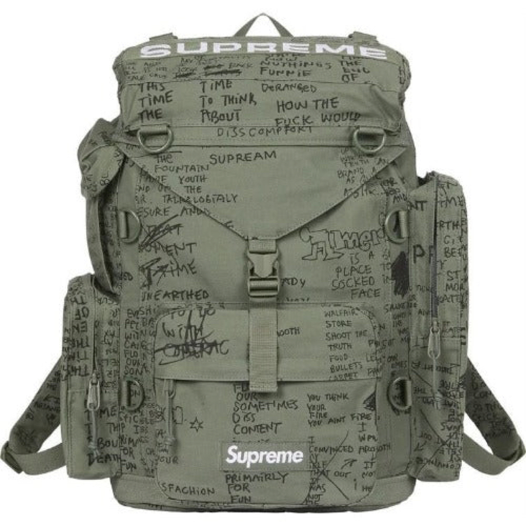 ロンハーマンSupreme シュプリーム Field Backpack Olive Gonz