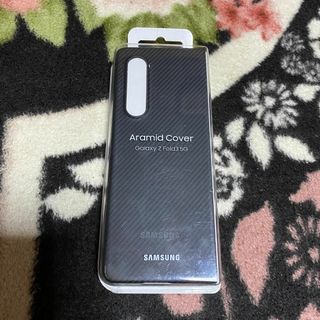 Galaxy Z Fold3 5G Aramid Cover ブラック 純正(Androidケース)