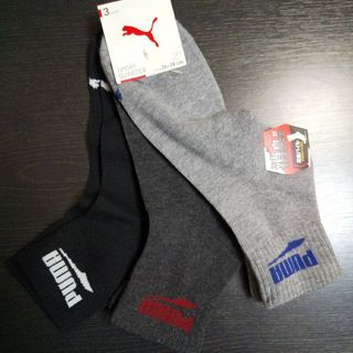 プーマ(PUMA)のPUMAソックス3足セットsize26-28cm(ソックス)