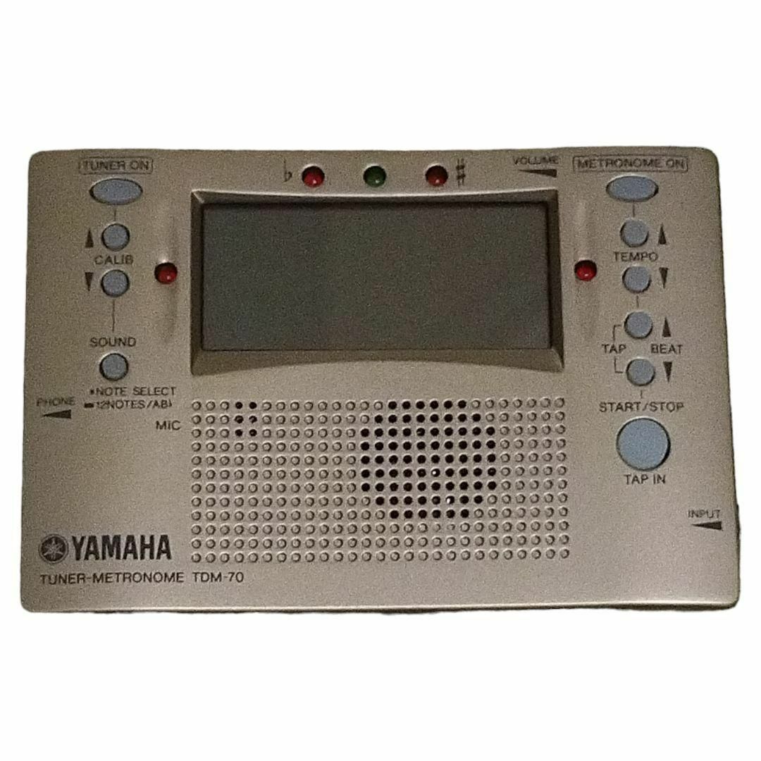 ヤマハ(ヤマハ)のYAMAHA チューナーメトロノーム TDM-70　N266 楽器の楽器 その他(その他)の商品写真