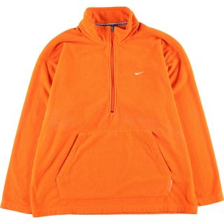 ナイキ(NIKE)の古着 ナイキ NIKE ハーフジップ フリースプルオーバー メンズL /eaa389981(その他)