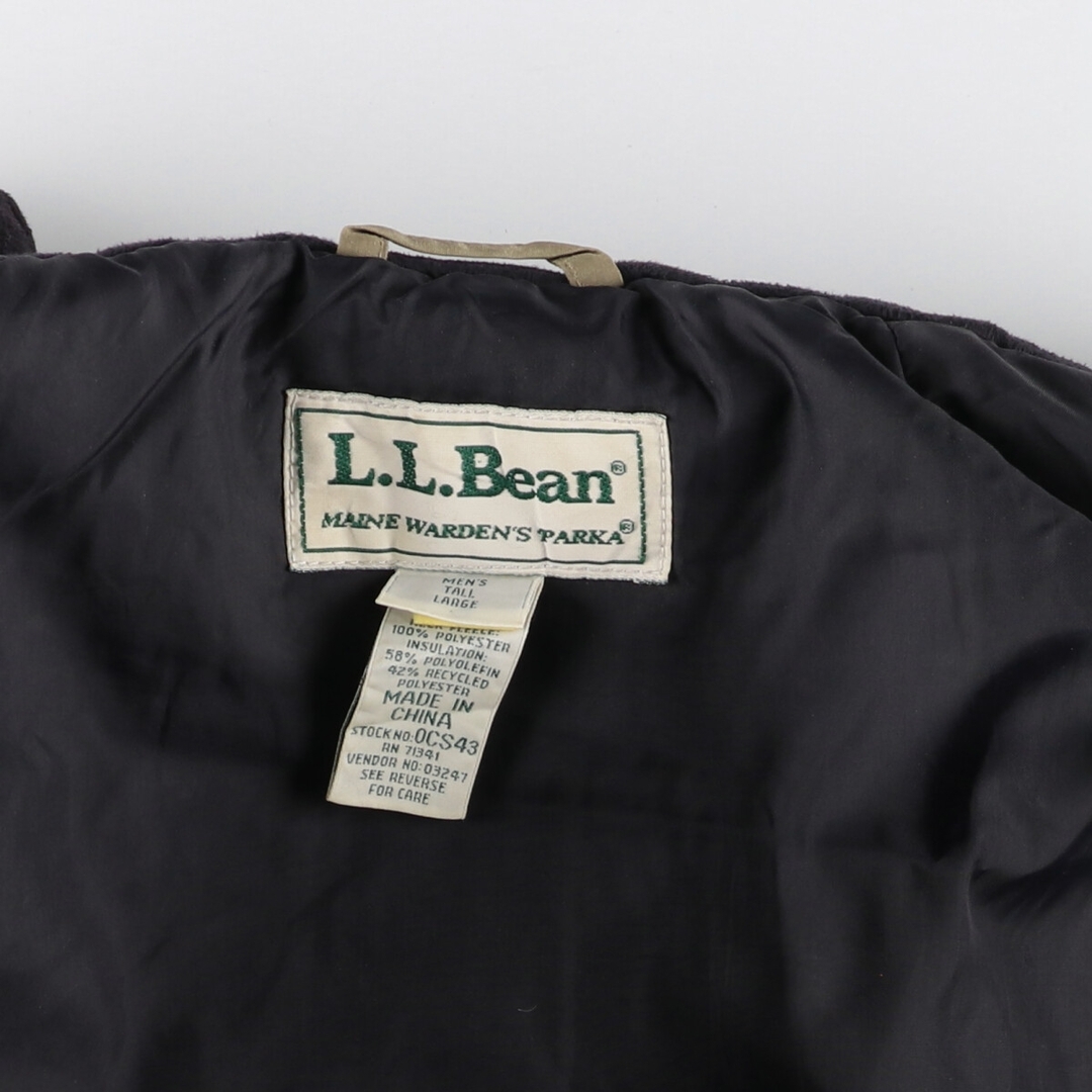 L.L.Bean(エルエルビーン)の古着 エルエルビーン L.L.Bean GORE-TEX ゴアテックス 中綿マウンテンパーカー シェルジャケット パファージャケット メンズL /eaa398917 メンズのジャケット/アウター(マウンテンパーカー)の商品写真