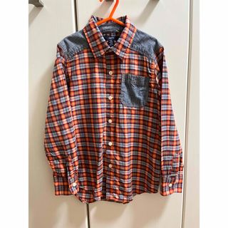 ギャップキッズ(GAP Kids)のGAP kids チェックシャツ　120cm(Tシャツ/カットソー)