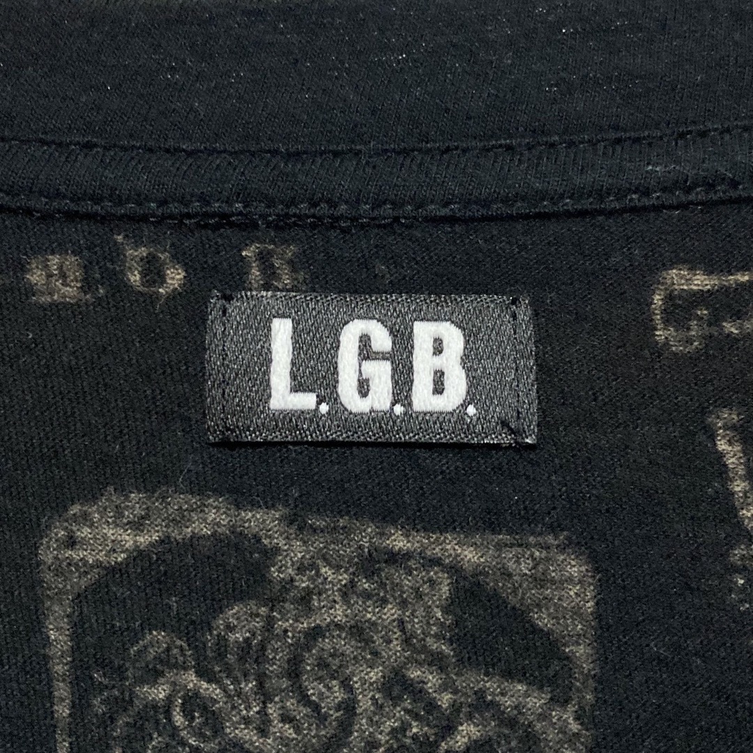 LGB(ルグランブルー)のLGB ルグランブルー カットソー ロンT(ブラック) メンズのトップス(Tシャツ/カットソー(七分/長袖))の商品写真