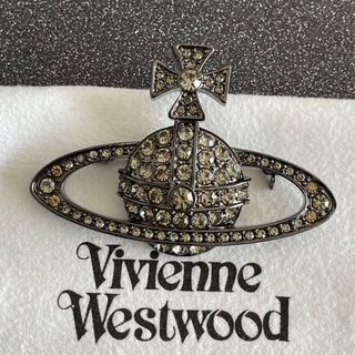 ヴィヴィアンウエストウッド(Vivienne Westwood)のヴィヴィアンウエストウッド　ブローチ　ガンメタ(ブローチ/コサージュ)