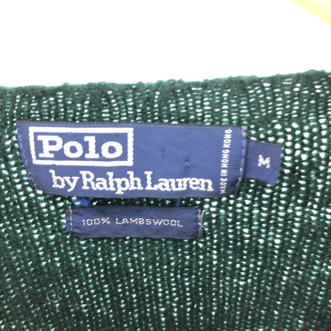 Ralph Lauren(ラルフローレン)の古着 ラルフローレン Ralph Lauren POLO by Ralph Lauren ウールニットセーター メンズM /eaa405185 メンズのトップス(ニット/セーター)の商品写真