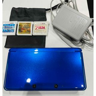 ニンテンドー3DS(ニンテンドー3DS)の【美品／1台・限定】ニンテンドー／3DS (携帯用ゲーム機本体)