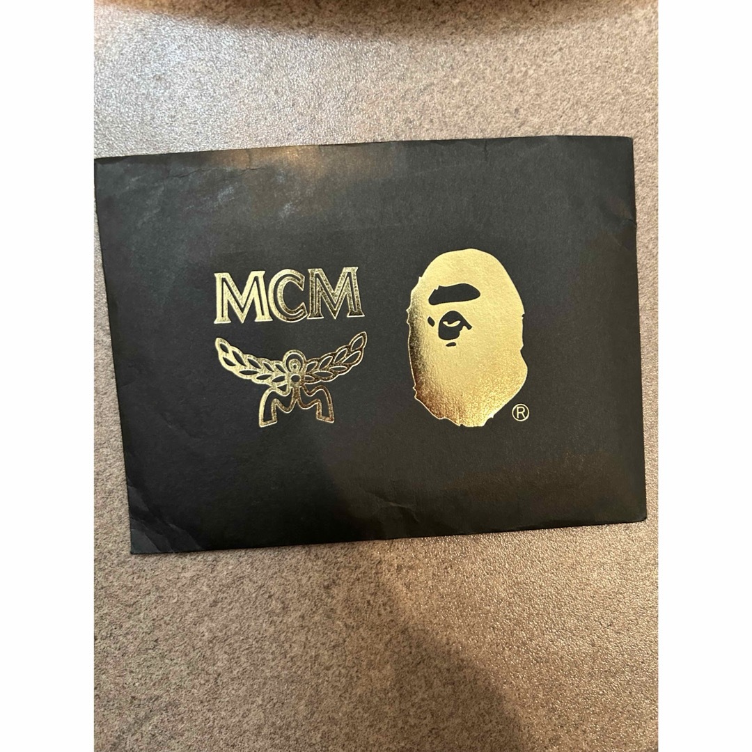 A BATHING APE(アベイシングエイプ)のMCM×アベイシングエイプ　ボディバック メンズのバッグ(ボディーバッグ)の商品写真