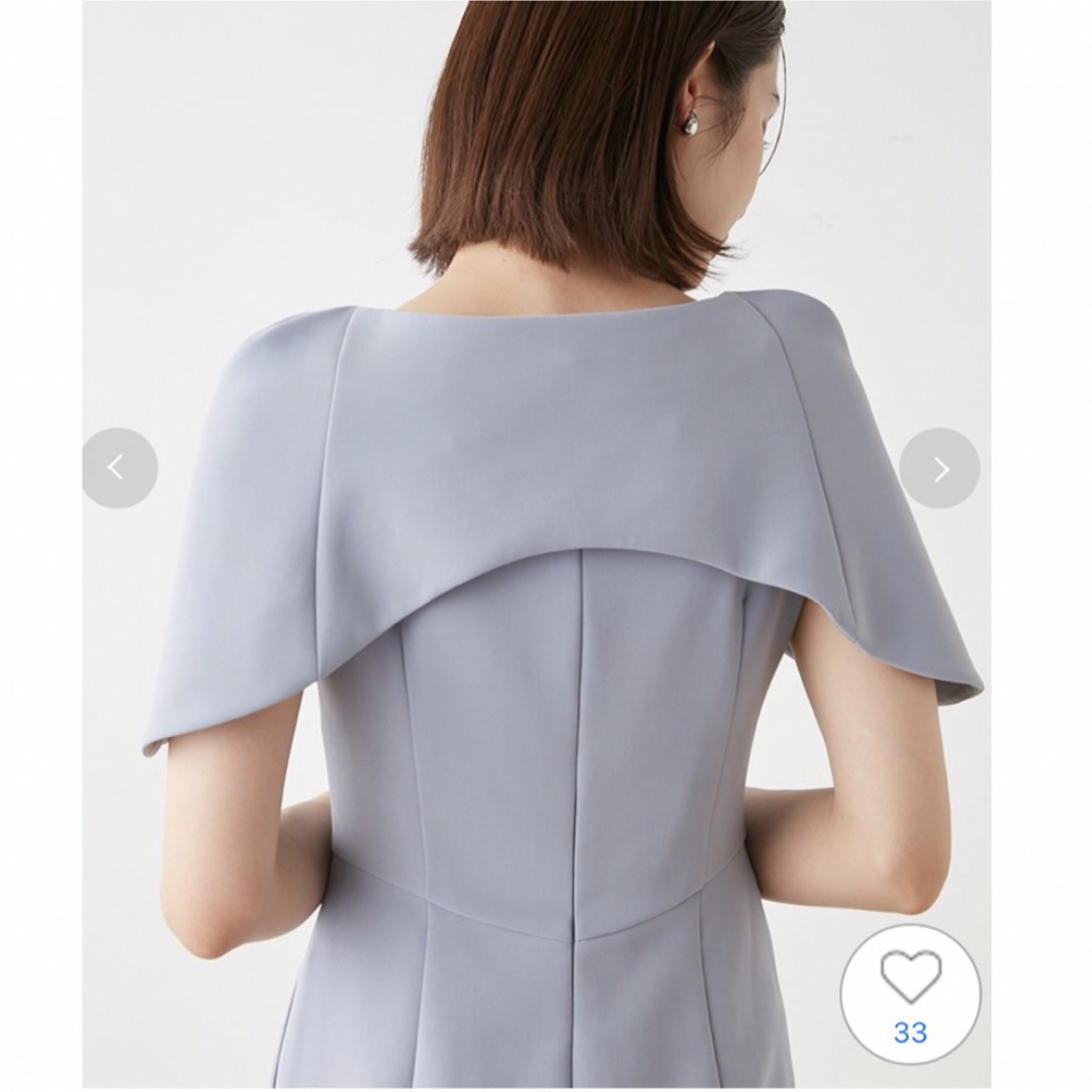 SNIDEL - SNIDEL スナイデル ☆今期ケープセットタイトドレスの SNIDEL - SNIDEL スナイデル ☆今期ケープセットタイトドレスの