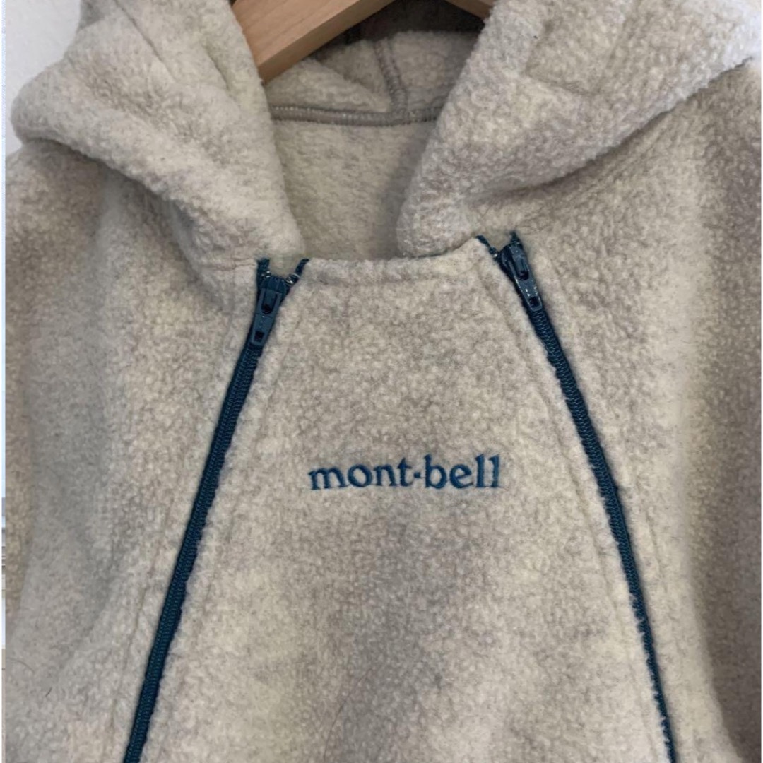 mont bell(モンベル)の美品 mont-bell モンベル フリース カバーオール 雪遊び 防寒 キッズ/ベビー/マタニティのキッズ服男の子用(90cm~)(ジャケット/上着)の商品写真