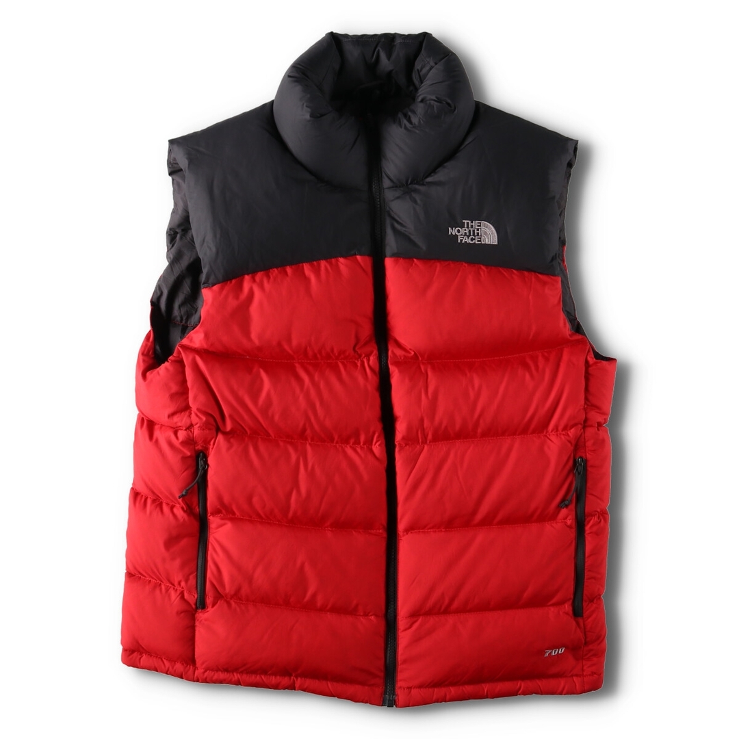 THE NORTH FACE(ザノースフェイス)の古着 ザノースフェイス THE NORTH FACE ヌプシベスト 700フィルパワー グースダウンベスト メンズM /evb002843 メンズのトップス(ベスト)の商品写真