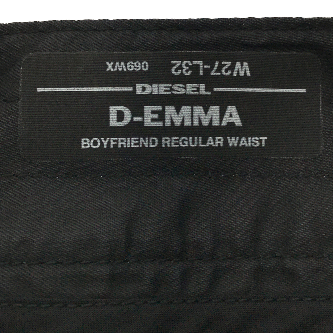 DIESEL(ディーゼル)のDIESEL ディーゼル D-EMMA ブラックカーゴパンツ W27 メンズのパンツ(ワークパンツ/カーゴパンツ)の商品写真