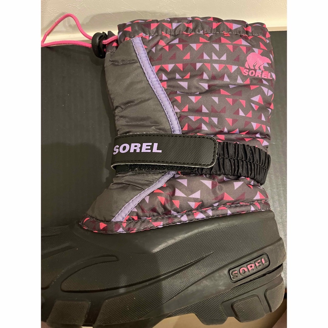 SOREL スノーブーツ　19.0 キッズ/ベビー/マタニティのキッズ靴/シューズ(15cm~)(ブーツ)の商品写真