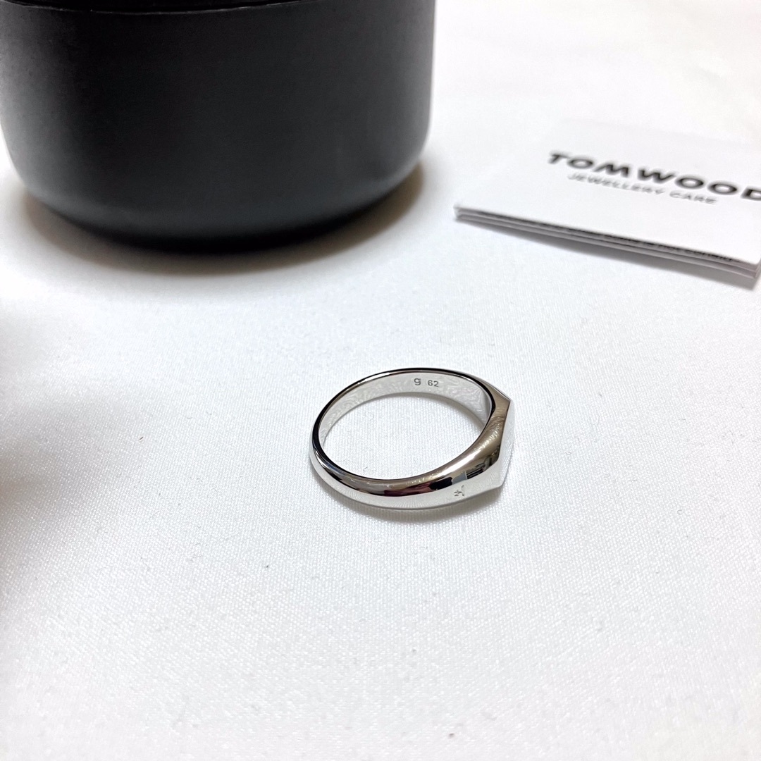 TOM WOOD(トムウッド)の新品 62 TOMWOOD JOE RING 指輪 5629 メンズのアクセサリー(リング(指輪))の商品写真