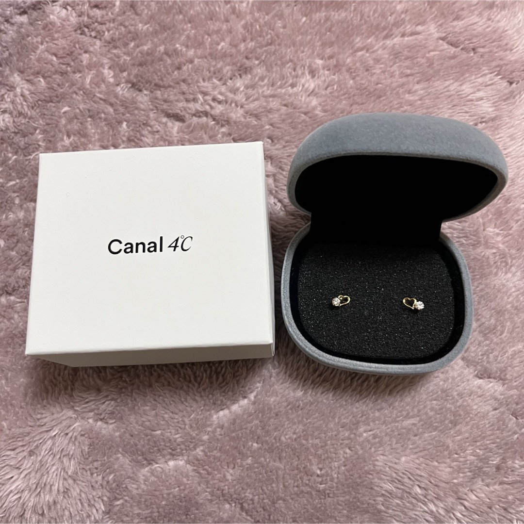 canal４℃(カナルヨンドシー)のCanal4℃  K10イエローゴールド ピアス レディースのアクセサリー(ピアス)の商品写真