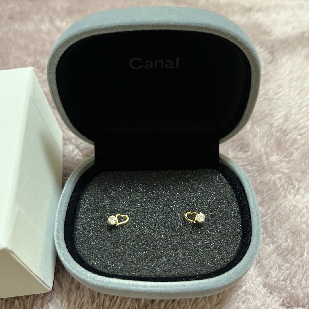 canal４℃(カナルヨンドシー)のCanal4℃  K10イエローゴールド ピアス レディースのアクセサリー(ピアス)の商品写真