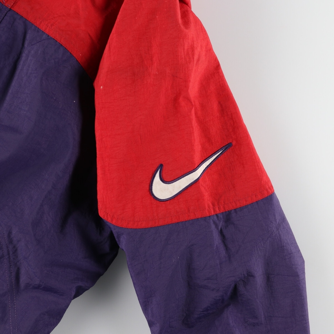 NIKE(ナイキ)の古着 90年代 ナイキ NIKE 中綿パーカー パファージャケット レディースM ヴィンテージ /eaa397562 レディースのジャケット/アウター(ダウンジャケット)の商品写真