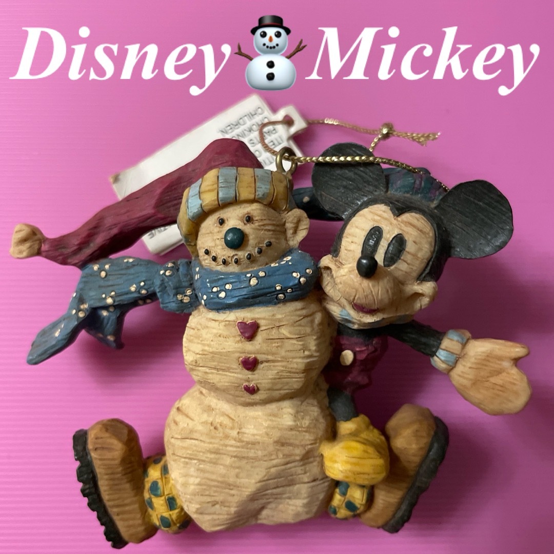 Daisy(デイジー)の新品　ディズニー　ミッキー　オーナメント エンタメ/ホビーのおもちゃ/ぬいぐるみ(キャラクターグッズ)の商品写真