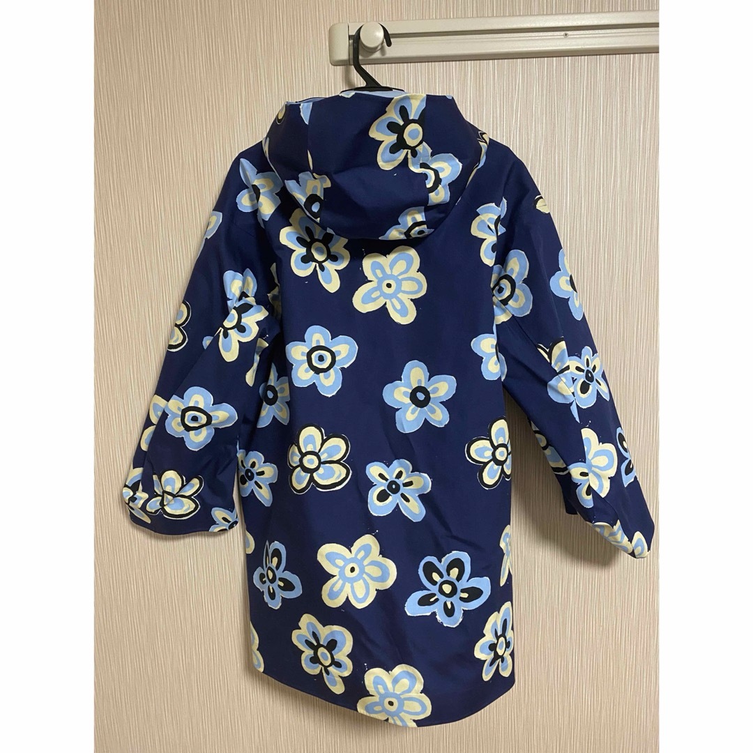 UNIQLO(ユニクロ)のユニクロ × マルニ  ブロックテックハーフコート 花柄 プリント レディースのジャケット/アウター(その他)の商品写真