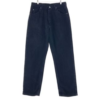 ラングラー(Wrangler)の古着 ラングラー Wrangler ブラックデニム テーパードデニムパンツ メンズw36 /taa002470(デニム/ジーンズ)