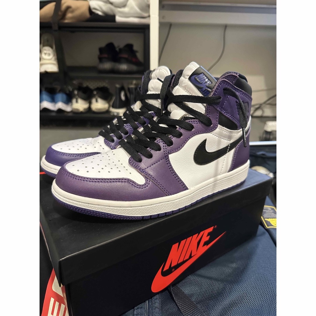 スニーカーNike Air Jordan 1 High OG Court Purple