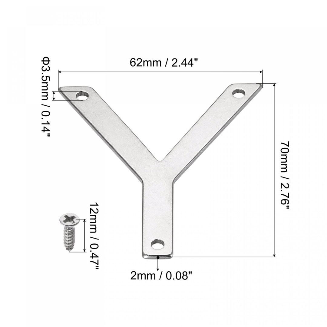 ハウスレター ステンレス70mm レター Y メールボックス アドレスドアサイン インテリア/住まい/日用品のインテリア小物(ウェルカムボード)の商品写真