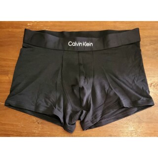 カルバンクライン(Calvin Klein)のカルバンクライン　新品　メンズ　ボクサーパンツ(ダブルロゴ/ブラックS)(ボクサーパンツ)